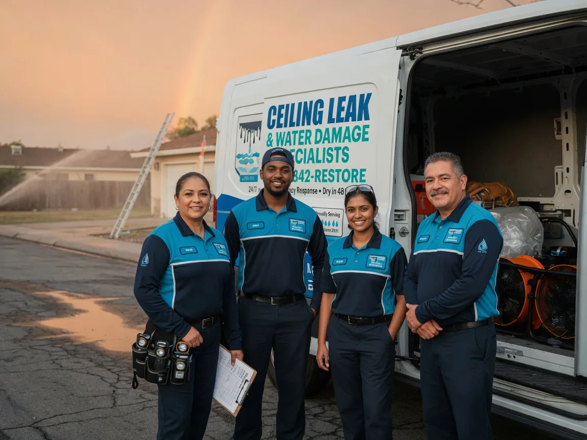 Ceiling Leak Cleanup company in Palos Verdes Peninsula, CA